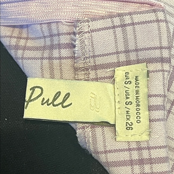 Pull&Bear Lavender Plaid Mini Skirt Set Size S (Juniors) - Picture 2 of 8